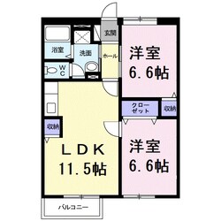 ハイツシャルマンリコBの物件間取画像